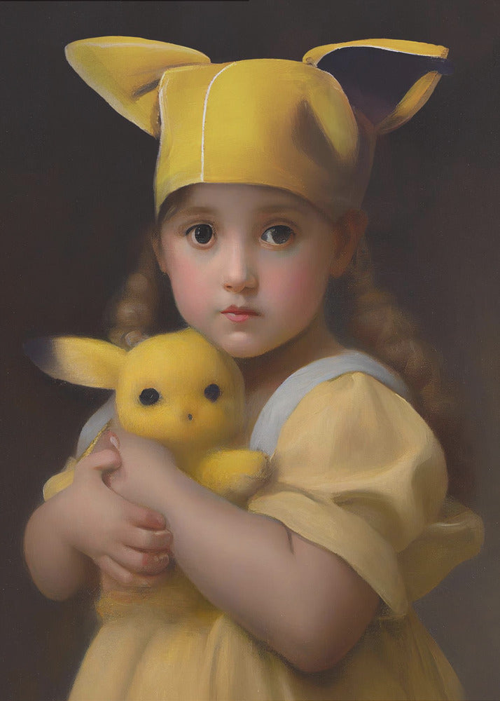 Kawaii Klein Meisje | Canvas