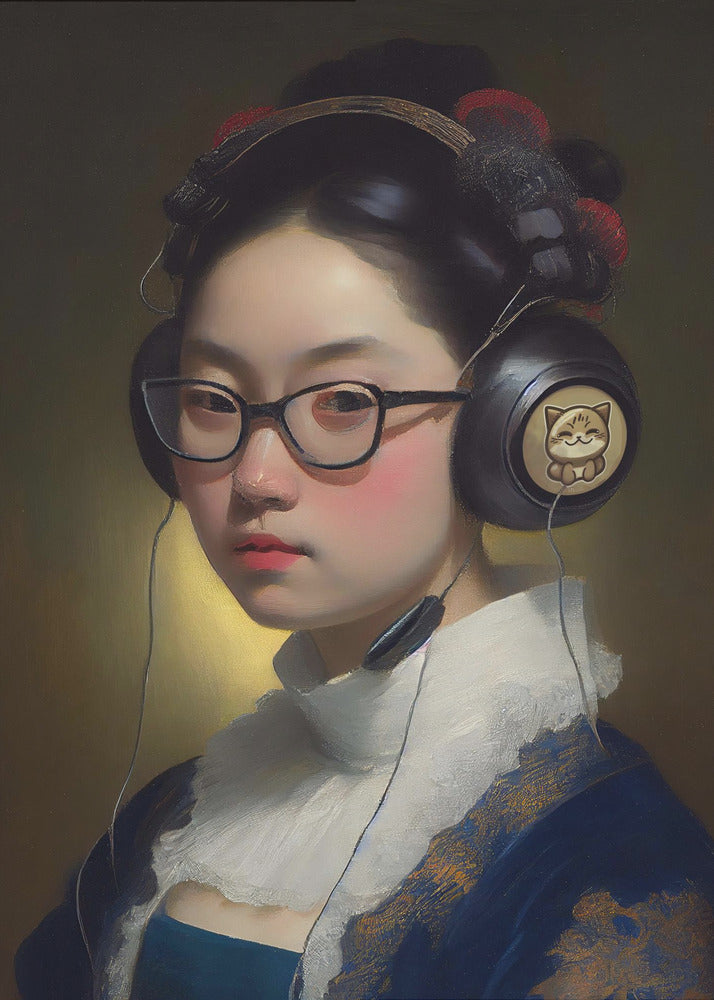 Otaku-meisje | Canvas
