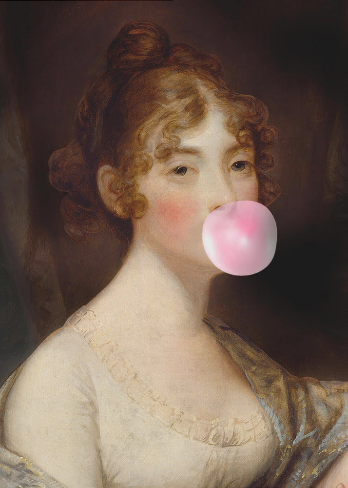 Mooie Bubblegum | Canvas