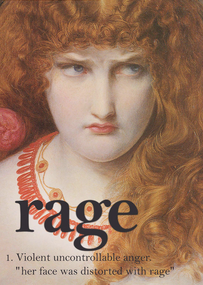 Woedemeisje | Poster