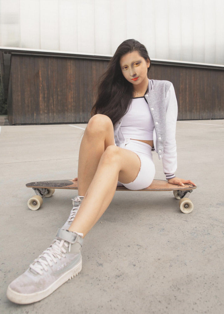 Schaatser Monalisa | Canvas