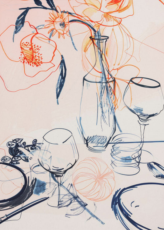 Floral Still-Life | Poster