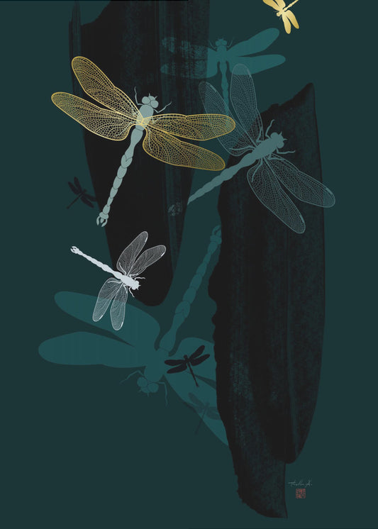 Middernachtlibellen | Poster