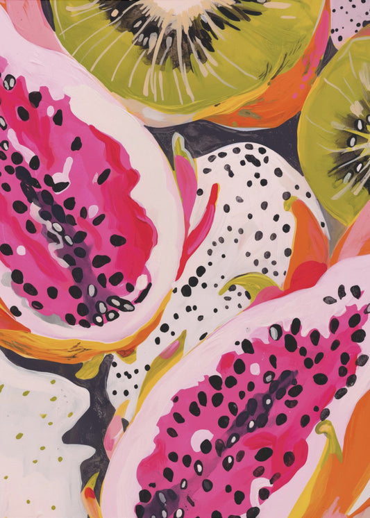 Levendige fruitharmonie | Poster