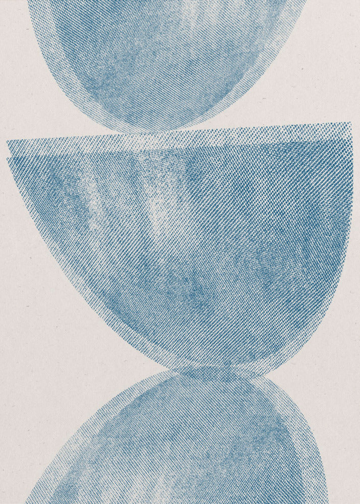 Blauwe Bol Balans | Canvas