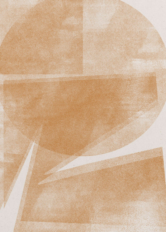 Geometrische echo's | Canvas