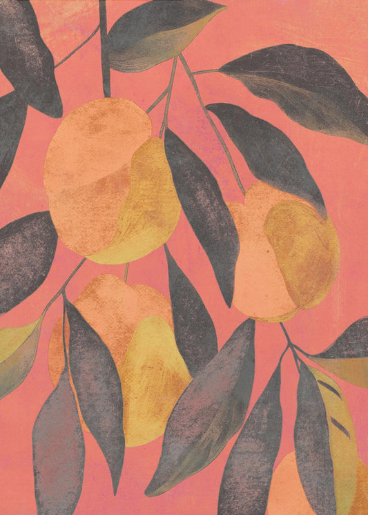 Levendig perenbos | Poster