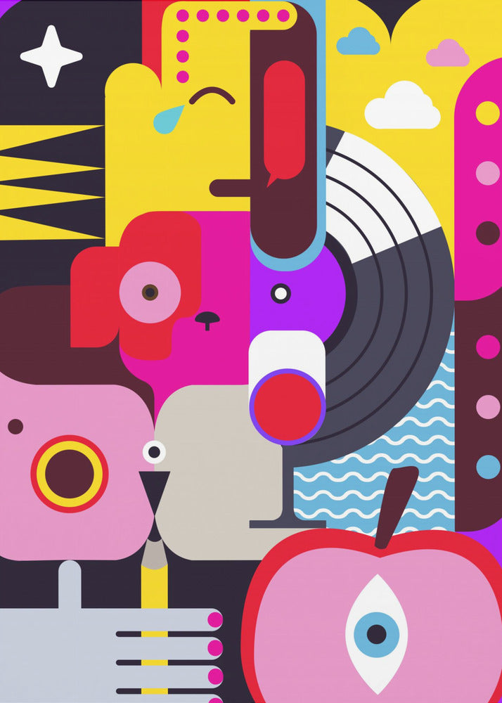 Pop Art Leven | Canvas