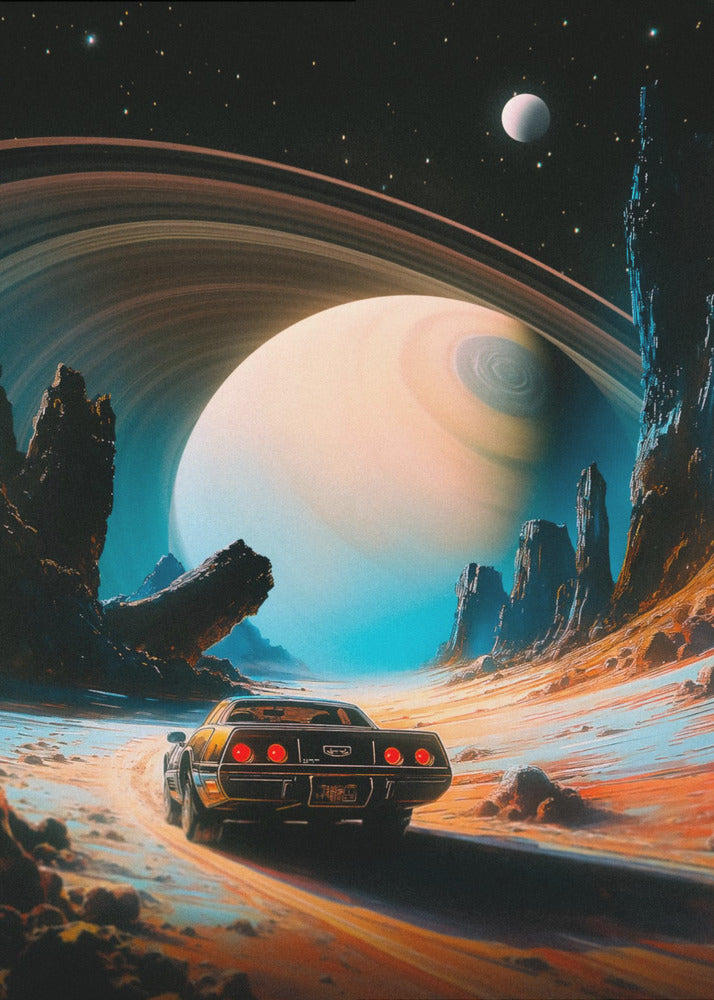 Ultieme ruimteracer | Canvas