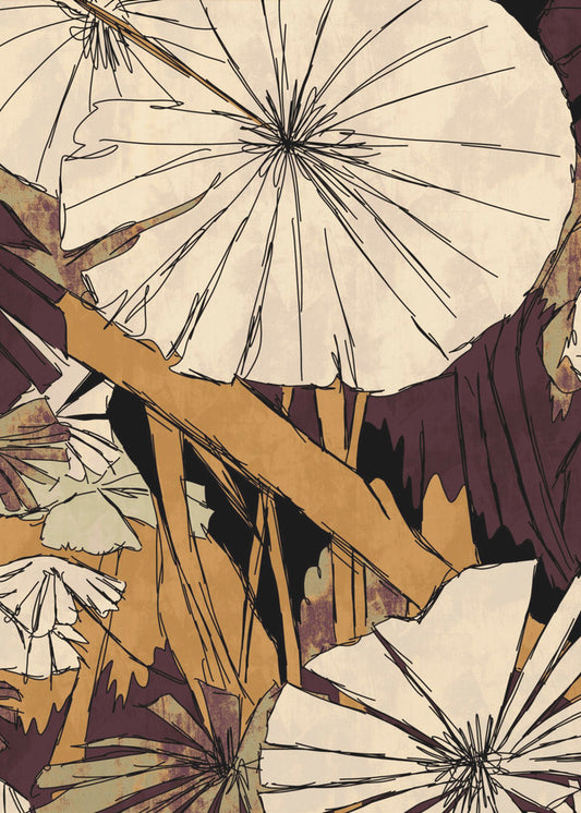 Tropische goudplanten | Poster