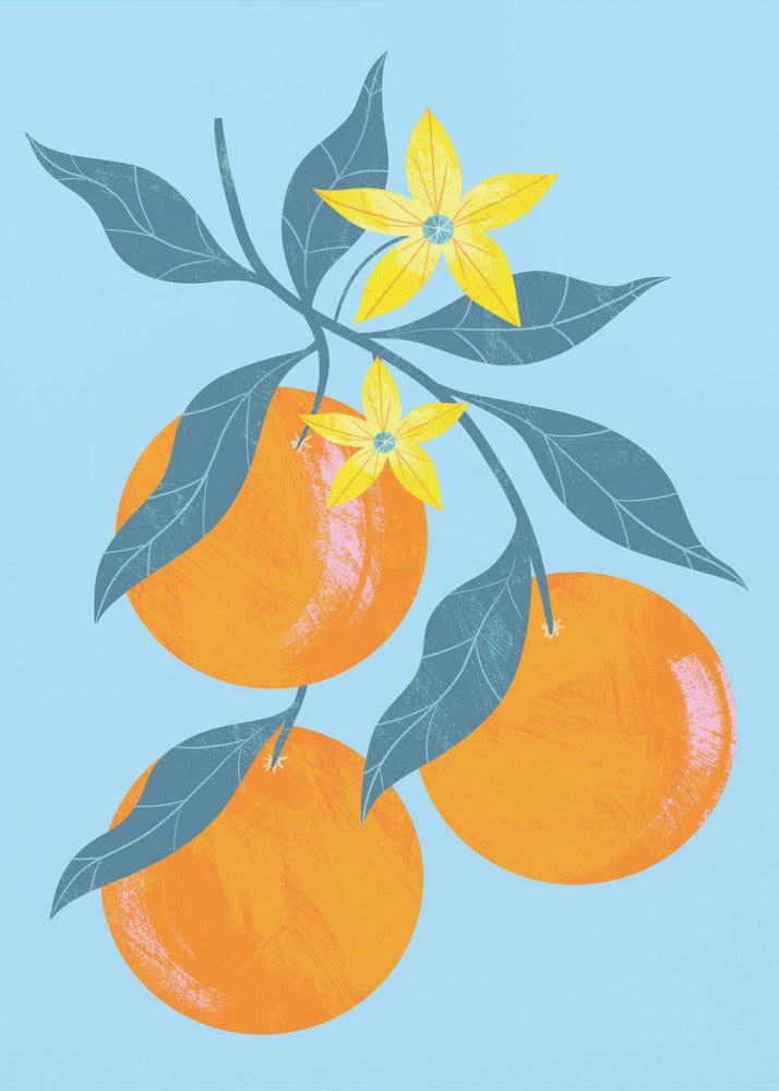 Oranje Tak | Canvas