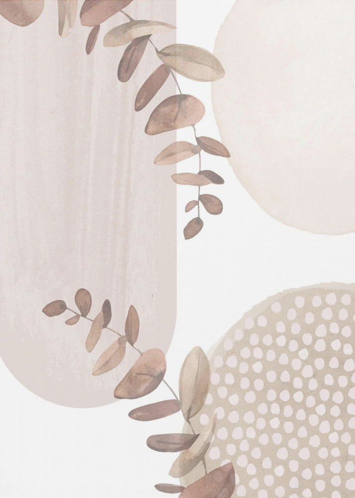 Boho in neutraal 3 | Canvas