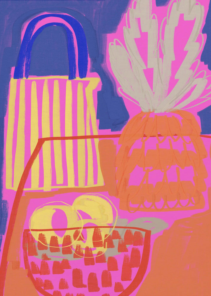Tropische levendigheid | Canvas