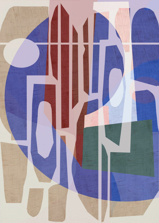 Neutrale vormen 4 | Canvas