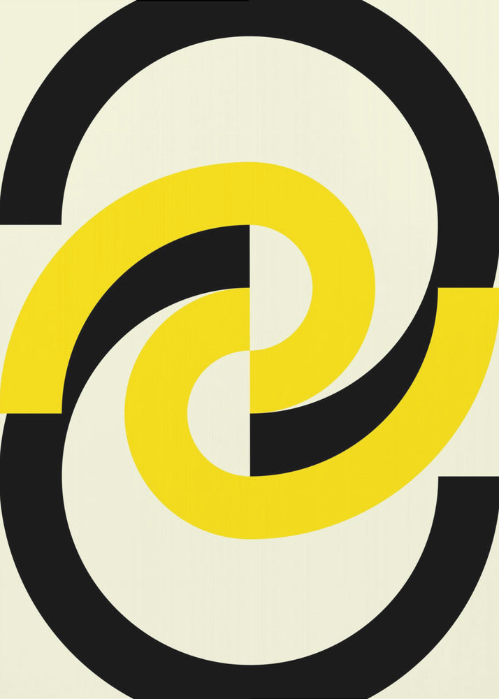 Verweven cirkels | Canvas