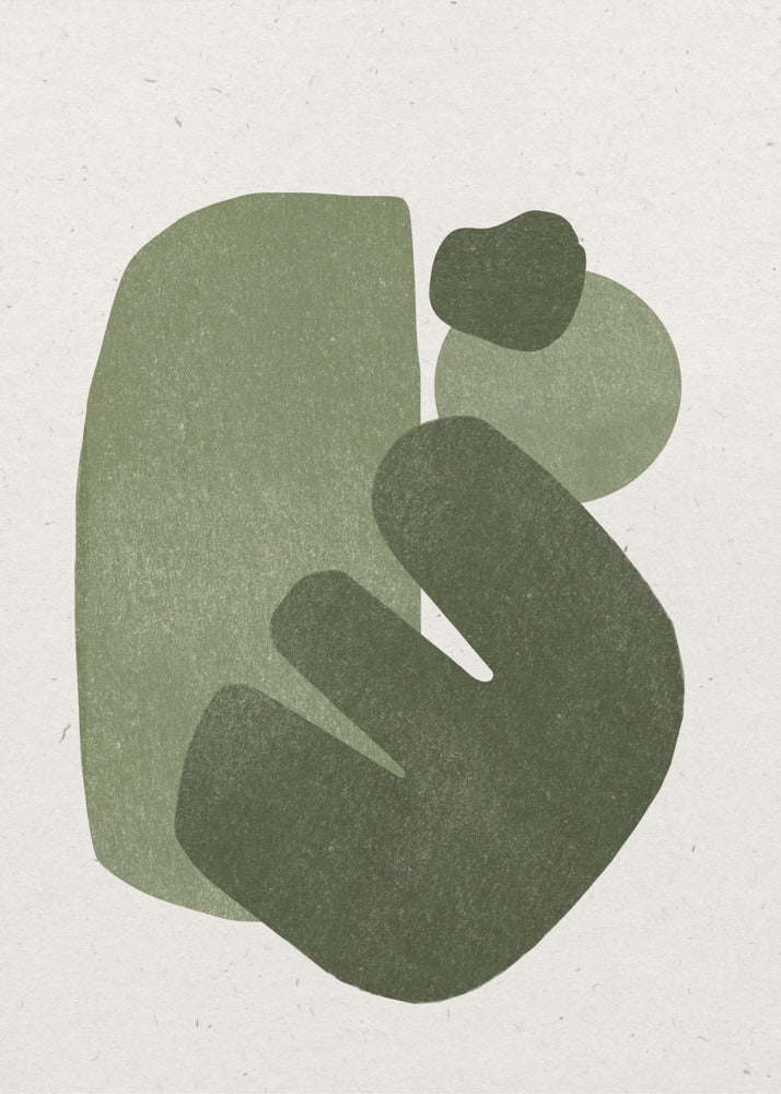 Abstracte harmonie | Canvas