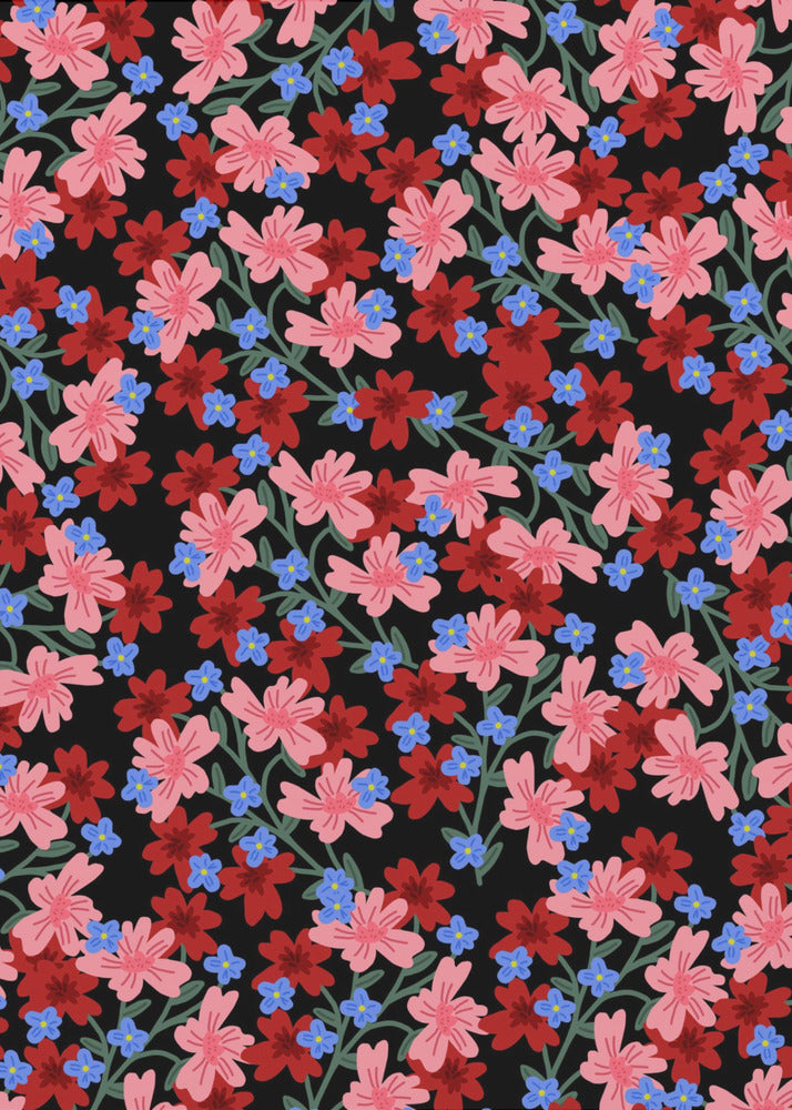 9933x14043 Din 50 Romantische Bloemen | Poster
