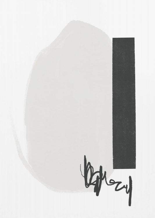 Monochrome Balance | Canvas