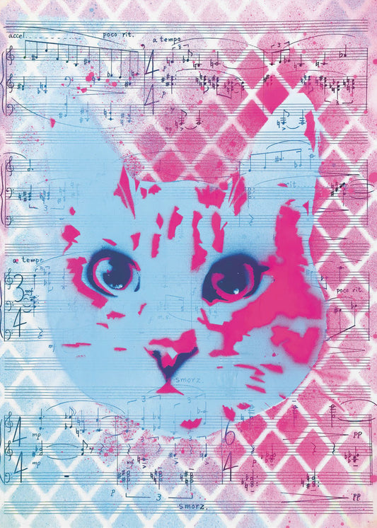 Muzikale Kat | Canvas