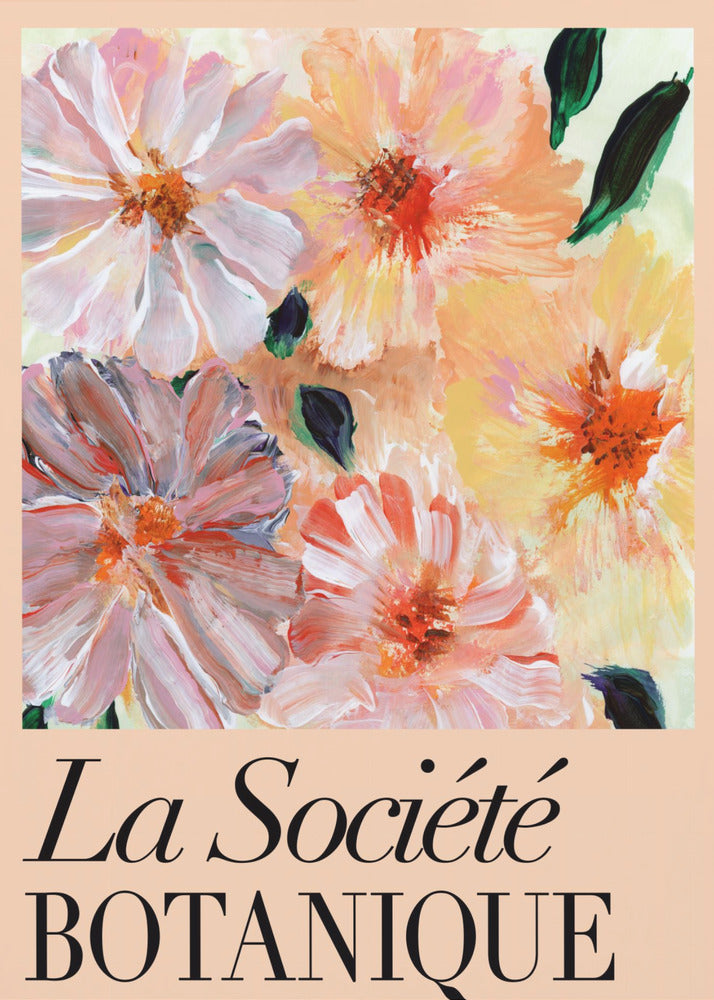 La Société Botanique Perzikbloemen | Poster