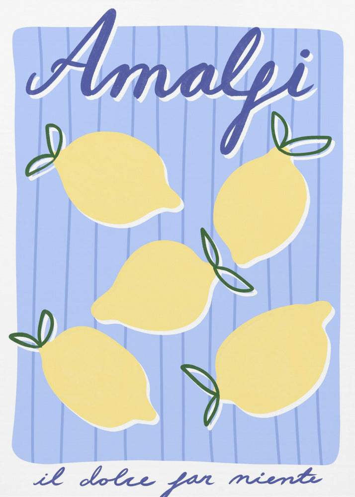 Citroengeluk Amalfi | Poster