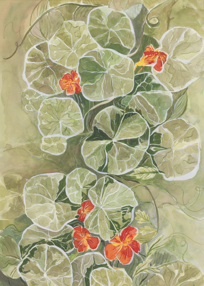 Oost-Indische kers wandtapijt | Poster