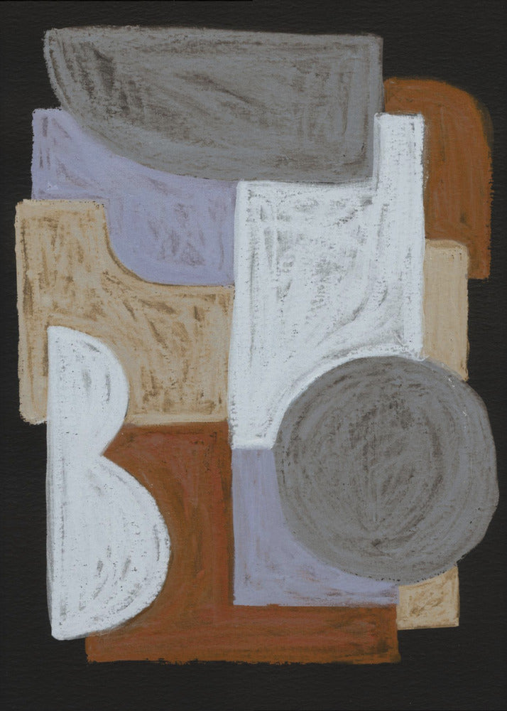 Chalks and Shapes 5 | Poster
