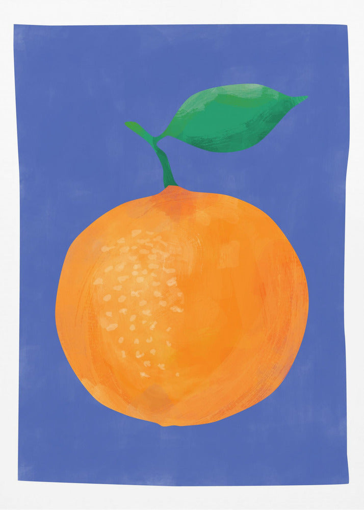 Levendig oranje fruit | Poster