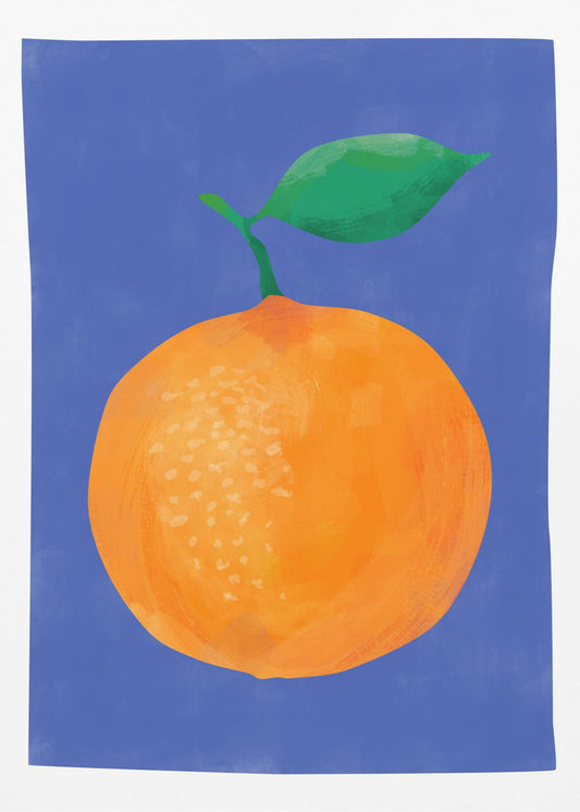 Levendig oranje fruit | Poster