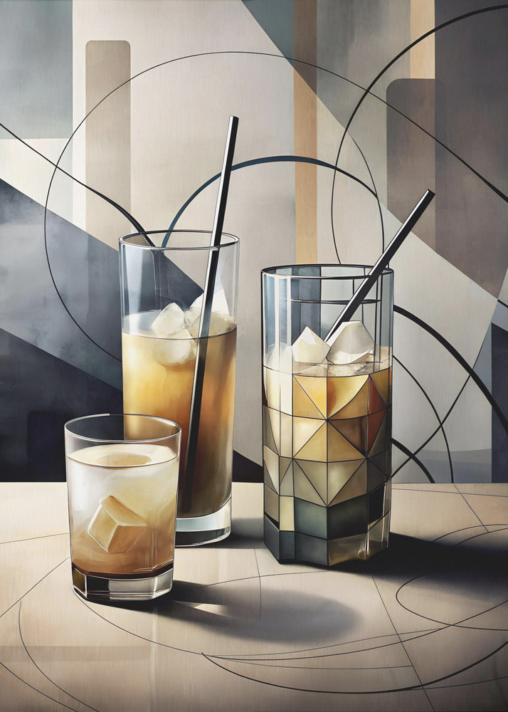 Kubistische cocktails | Canvas