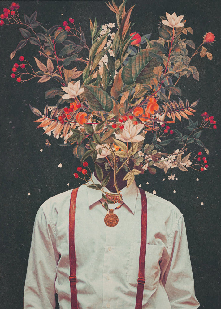 Gebladerte door Frank Moth | Canvas