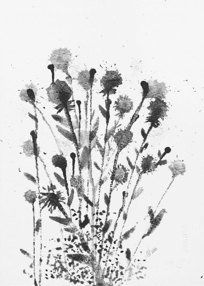 Kleine Bloemen III | Canvas