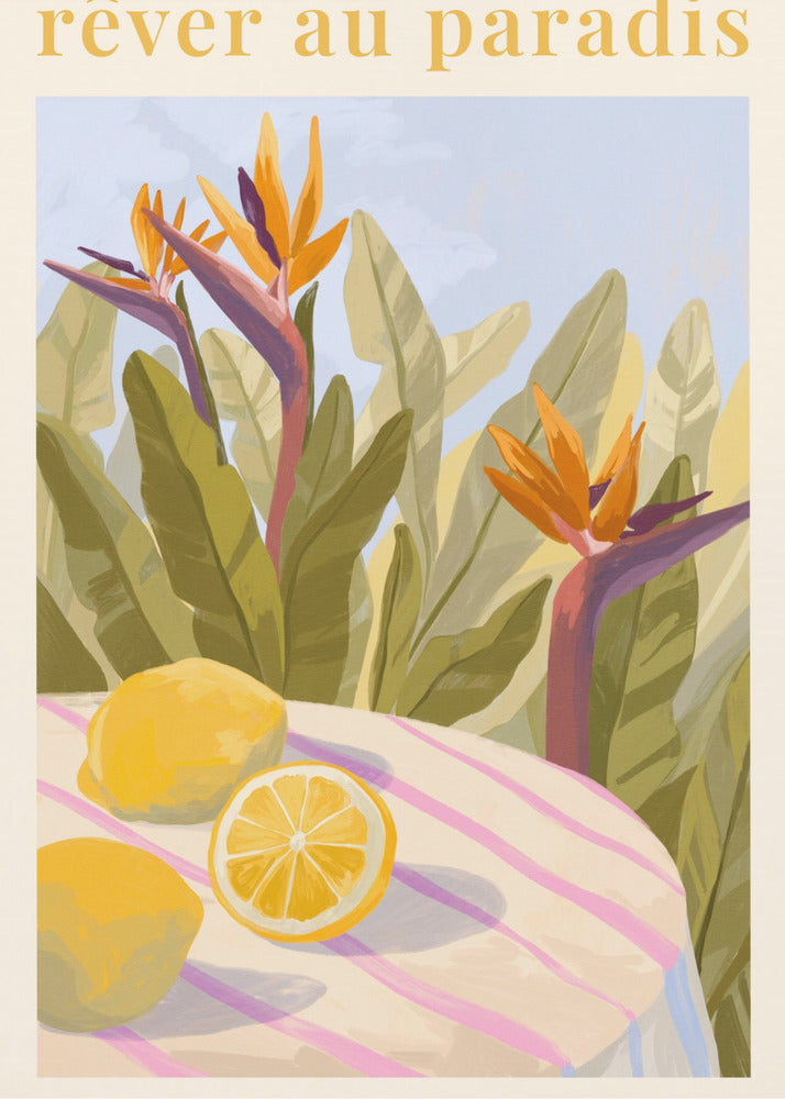 Rêver Au Paradis - Citroen | Poster