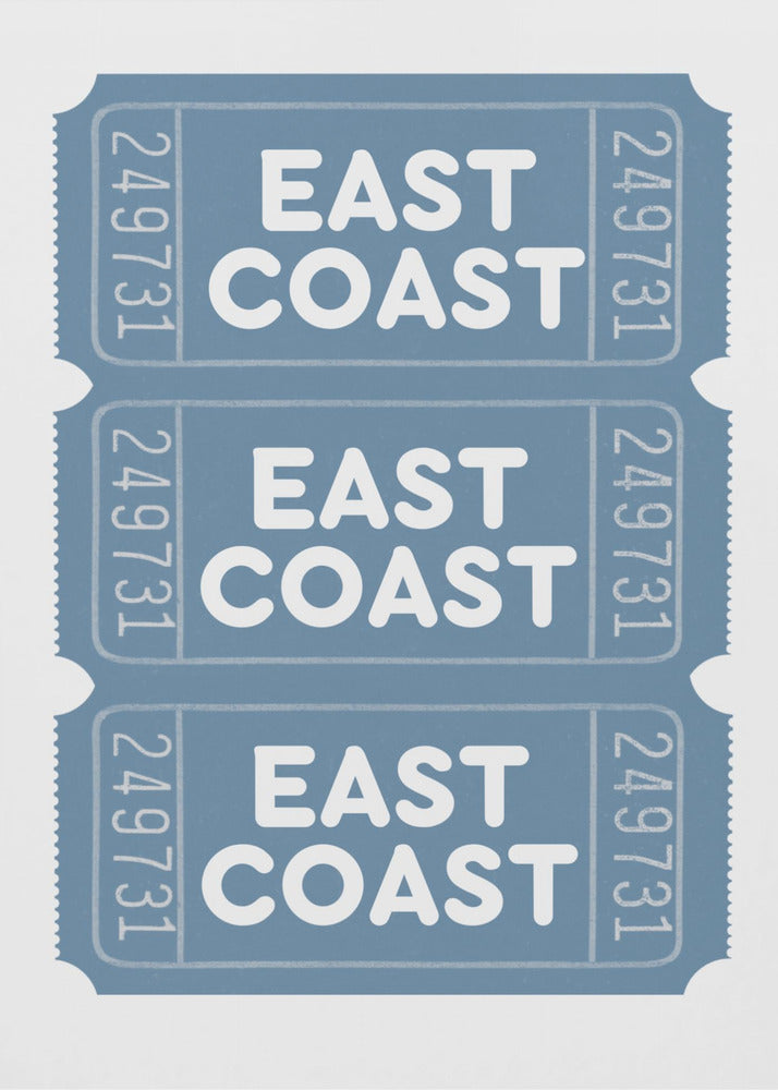 Tickets voor de oostkust | Canvas