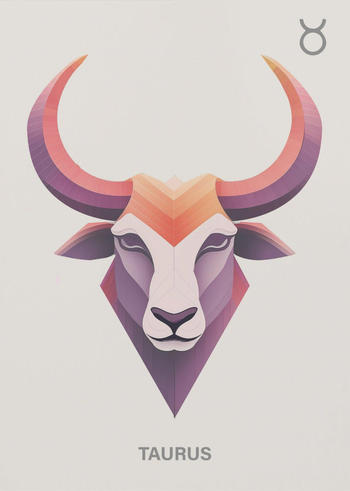 Sterrenbeeld Stier Kunst | Canvas