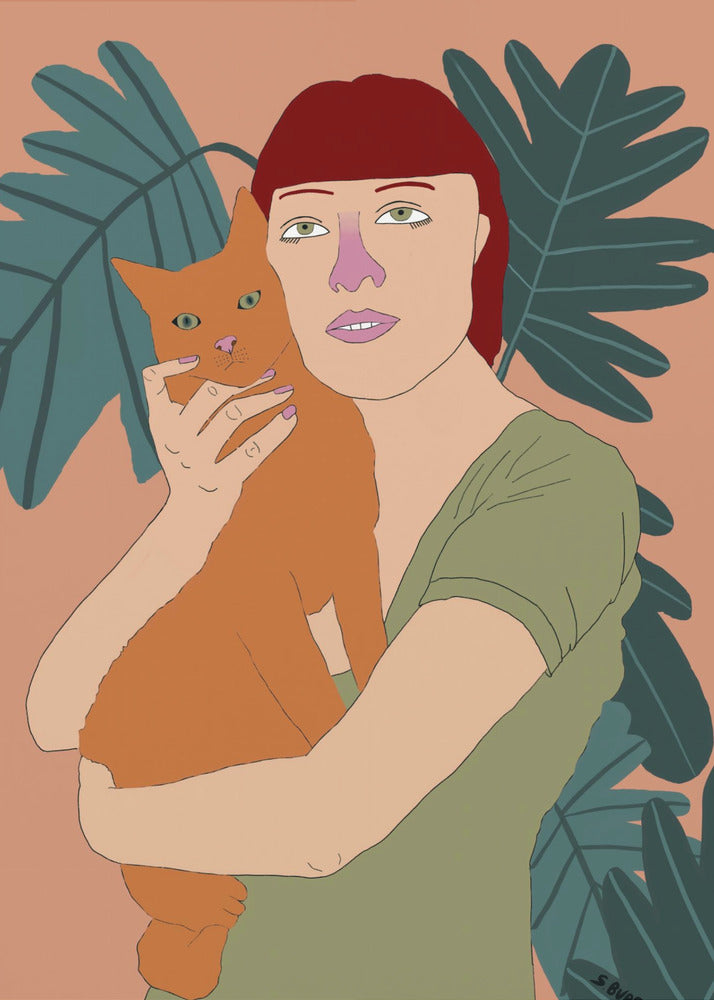 Cat lady | Poster
