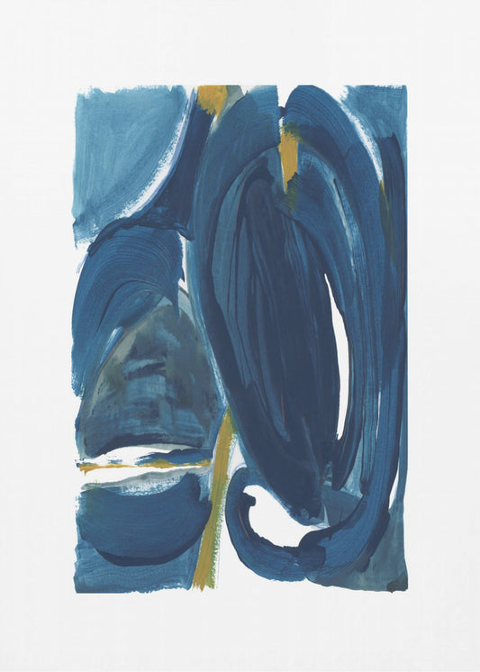 Marinegoud Abstract 1 | Canvas