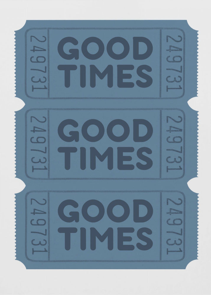 Blauwe Goede Tijden | Poster