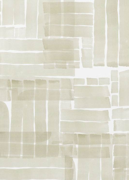 Neutraal Tangle Grid 1 | Canvas