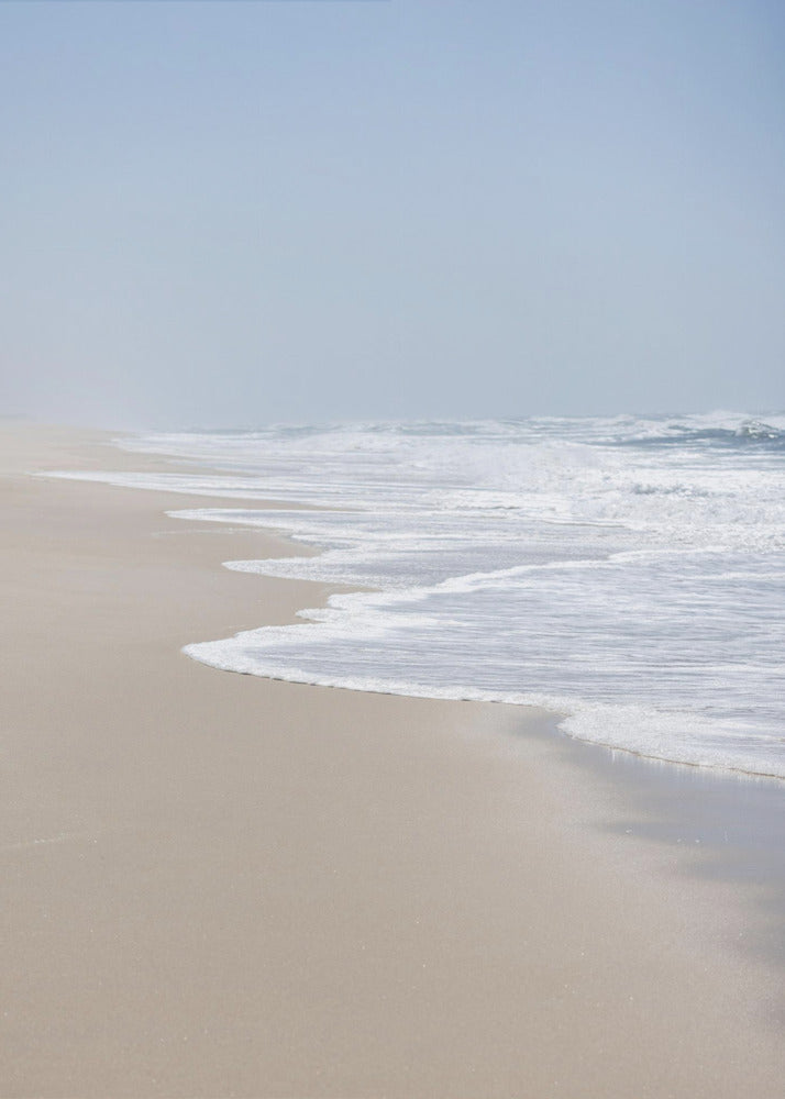Blauw en Zand 1 | Poster
