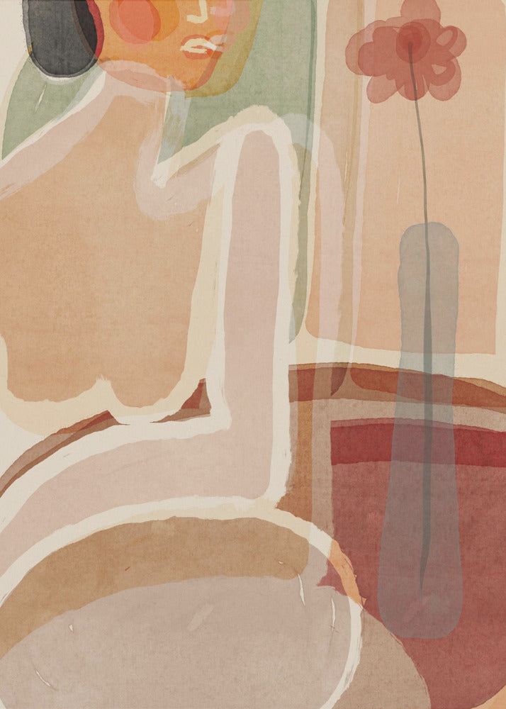 Serene reflectie | Canvas