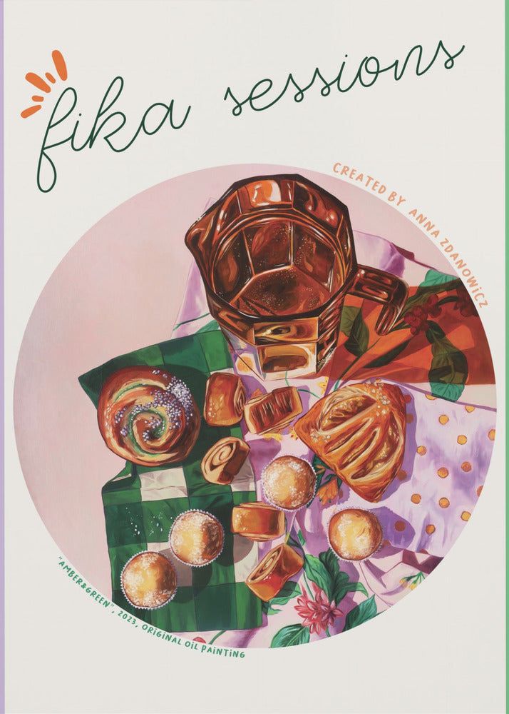 Amber en Groen | Poster