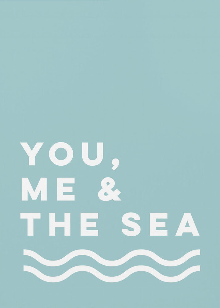 Jij, ik en de zee | Poster