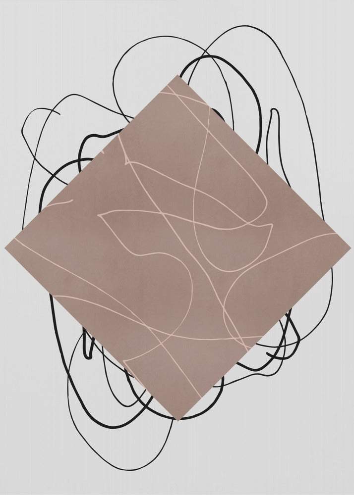 Lijnen en vormen 11 | Canvas