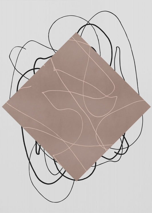 Lijnen en vormen 11 | Canvas