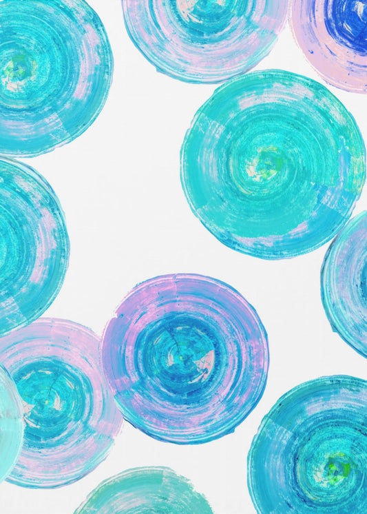 Draaiende Wervelingen 2 | Canvas