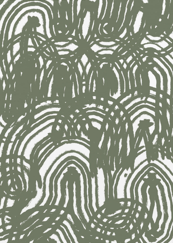 Groen patroon | Poster