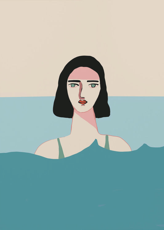 Oceaanzwemmer | Poster