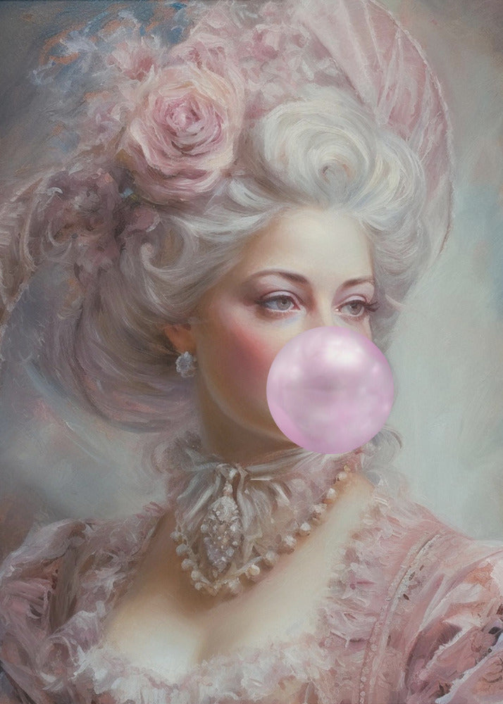 Pastel Marie Antoinette Bubblegum | Canvas