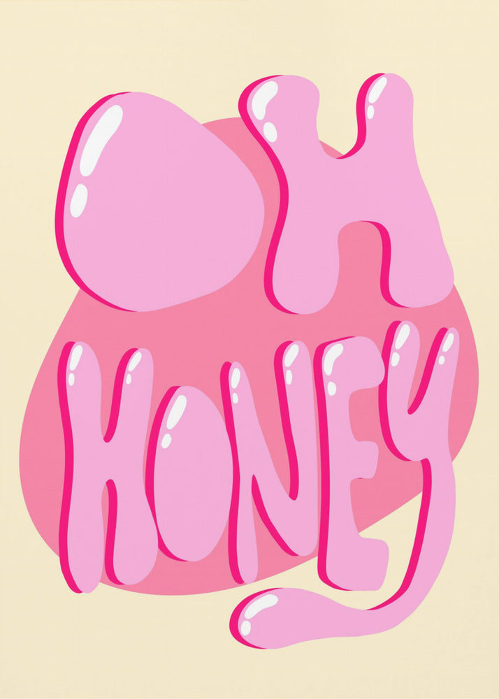 Zoete Bubbelbrieven | Poster
